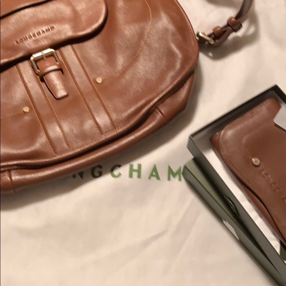 Brown leather